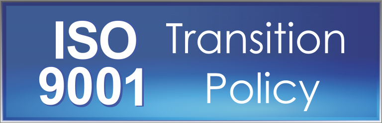 ISO 9001:2015 Transition Policy