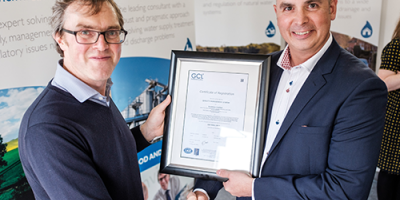 Envireau Water – ISO 9001 Certified